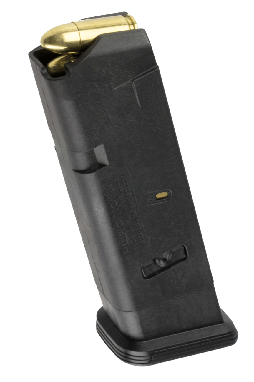 Magpul MAG801BLK PMAG GL9 10rd 9mm Luger Compatible w/Glock 17 Black Polymer