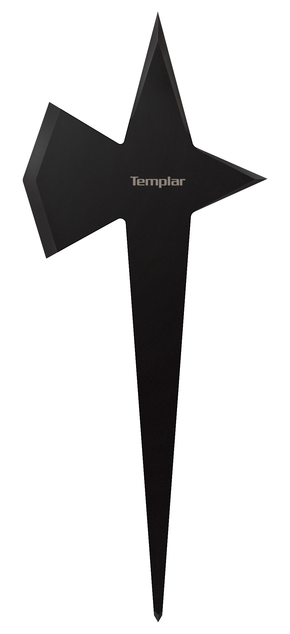 Cold Steel CS80TEMPZ Templar Thrower 1050 High Carbon Blade 14" Long