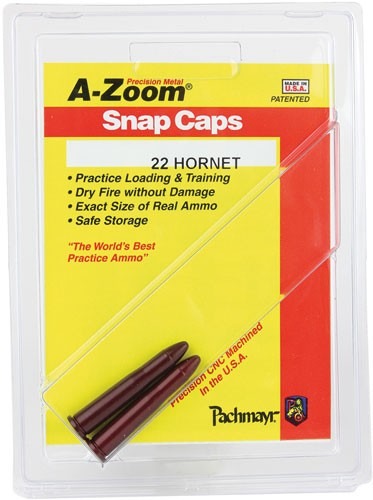 A-ZOOM METAL SNAP CAP .22 HORNET 2-PACK
