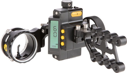 TROPHY RIDGE BOW SIGHT DIGITAL REACT 1-PIN .019 RH BLACK