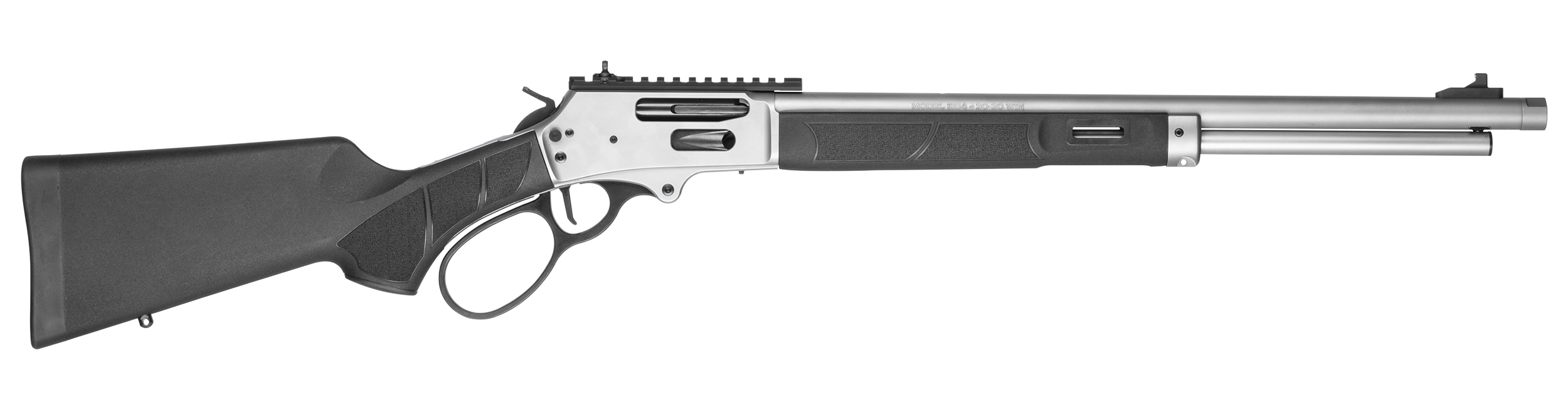 Smith & Wesson 14205 1854  30-30 Win 6+1 20" Stainless Threaded Barrel, Stainless Steel Receiver s/Picatinny Rail, M-LOK Forend, Black Fixed Synthetic Stock