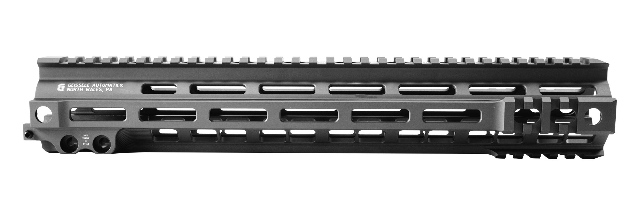 Geissele Automatics 05278B Super Modular Rail MK4 Black Picatinny Rail Rifle