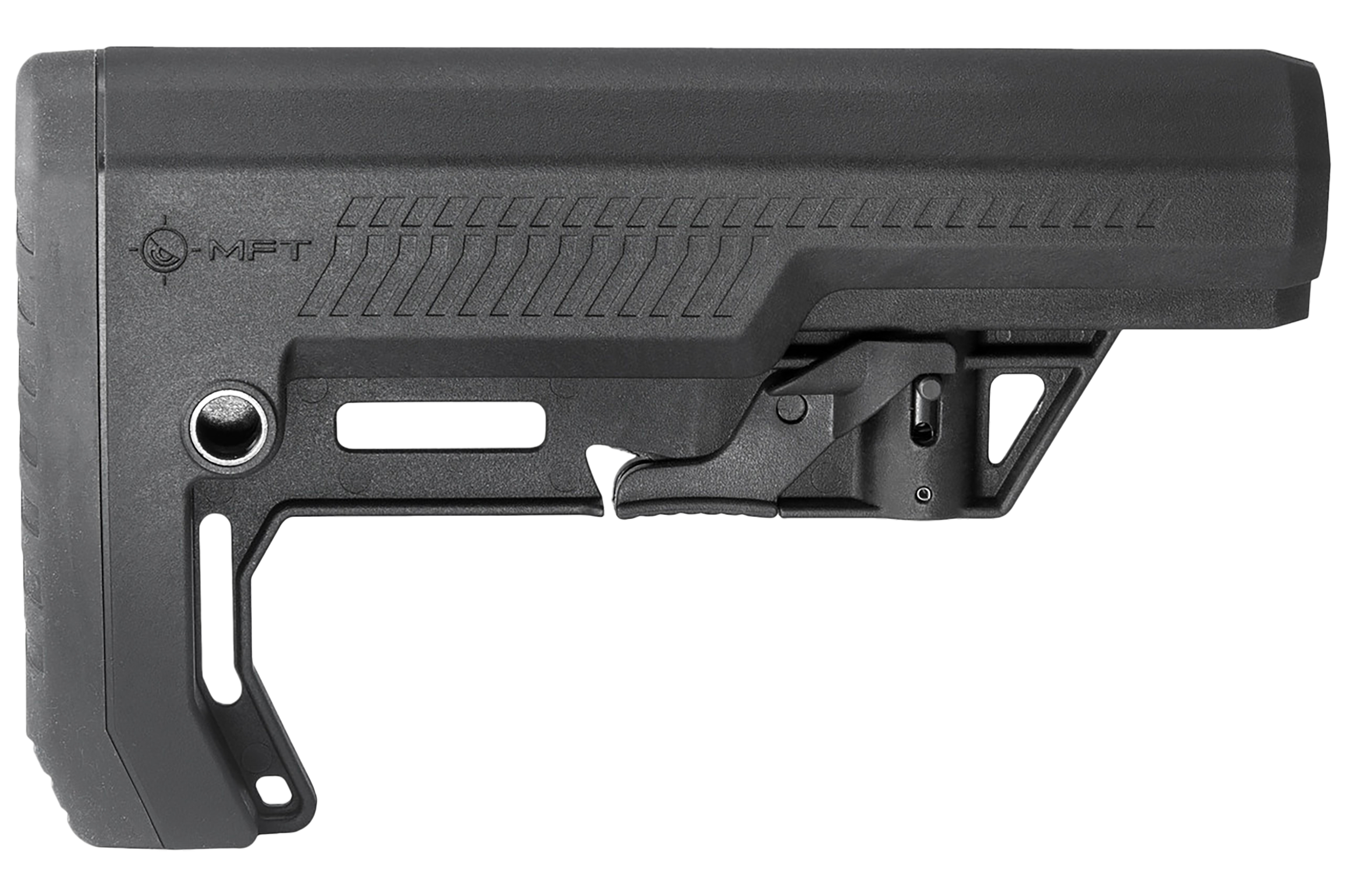 Mission First Tactical BMSMILEXD Battlelink Extreme Duty Minimalist Stock Collapsible Black Synthetic for AR-15, M16, M4 with Mil-Spec Tube (Tube Not Included)