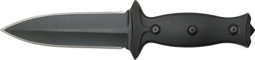 ABKT ELITE BOOT KNIFE 3.5" BLADE W/ METAL & NYLON CLIPS