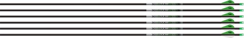 EASTON AXIS 5MM 340 W/ HALFOUT 6-PACK W/ 2" BLAZER VANES