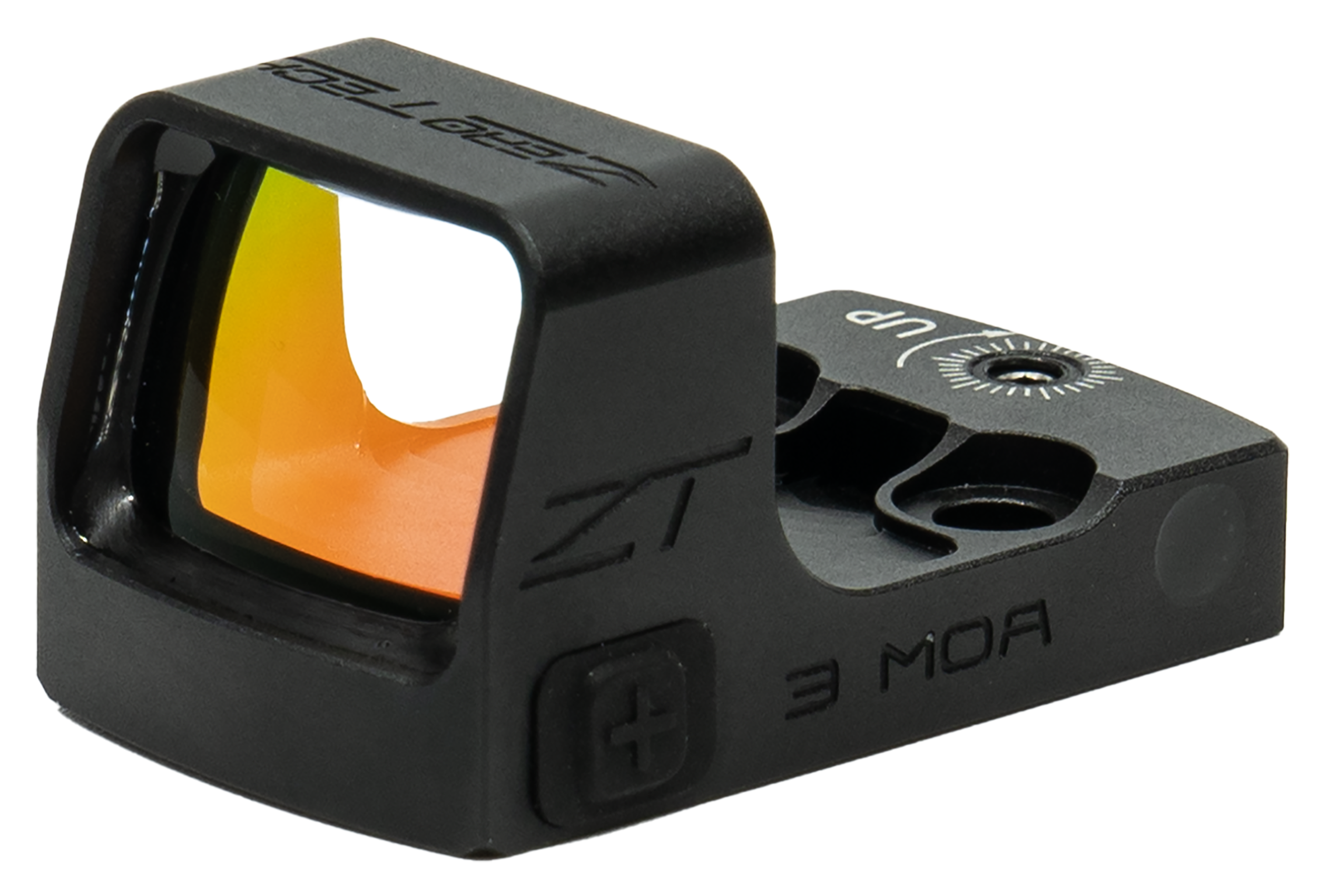 Zero Tech Optics THDM21  Thrive HD Black 1x 21mm x 15mm 3 MOA Red Dot Reticle