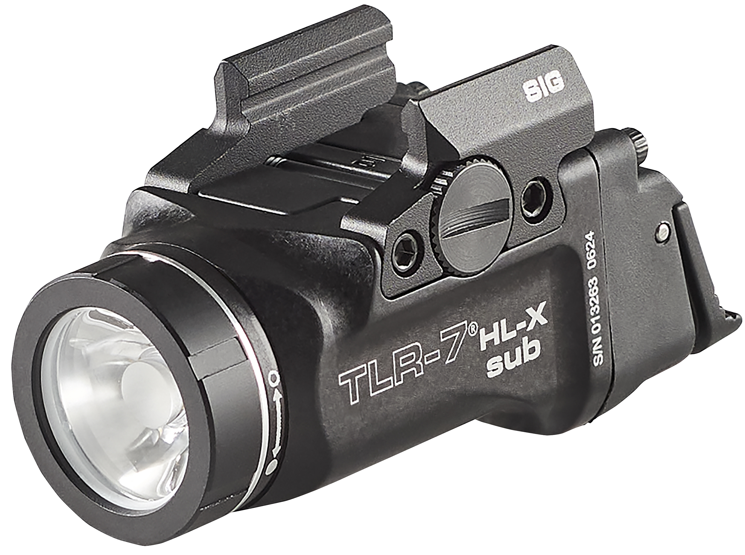 Streamlight 69504 TLR-7 HL-X SUB USB Black 6000 Series Aluminum Sig P365/XL 1000 Lumens