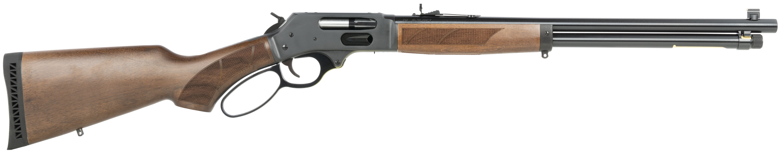 Henry H010PG4570 Provider 45-70 Gov 6+1 20" Blued Round Barrel, Blued Steel Drilled & Tapped Receiver, American Walnut Fixed w/Pistol Grip Stock