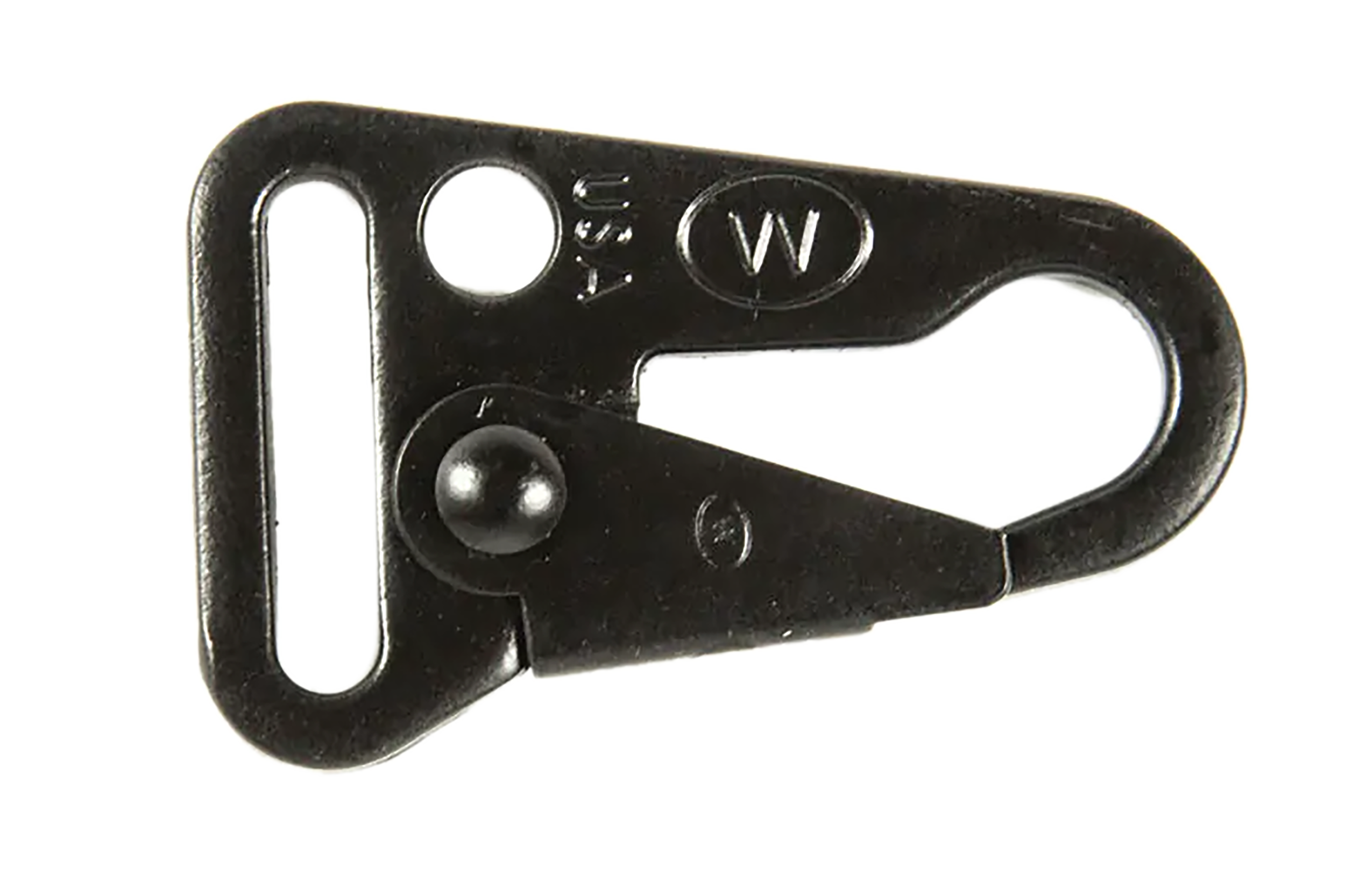 Blue Force Gear HK100  Sling Snap Hook Black Steel 1" Sling Loop