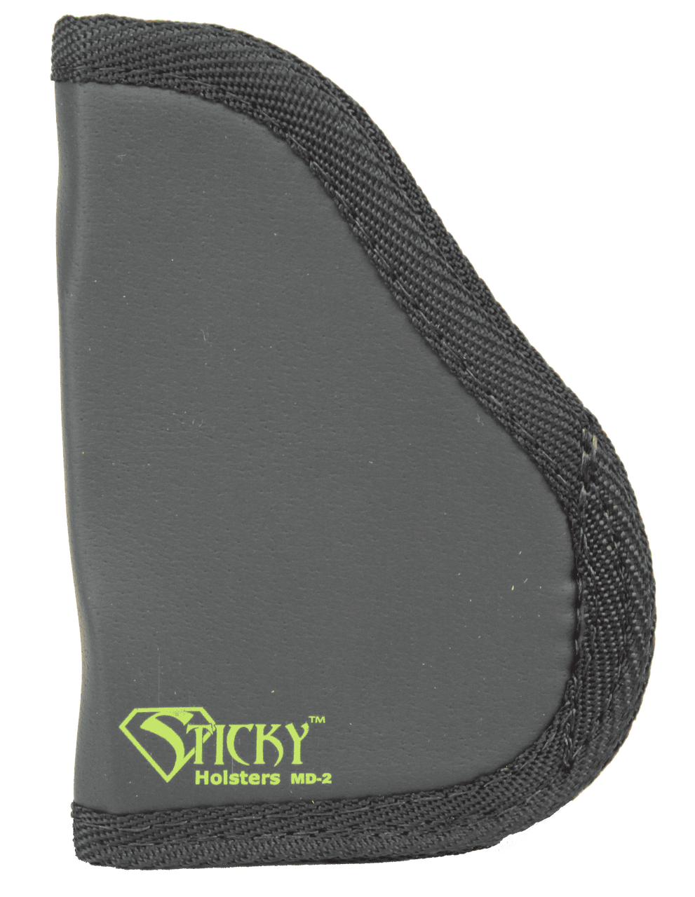 Sticky Holsters MD2 MD-2  Black/Green Latex Free Rubber Fits S&W Shield Ambidextrous