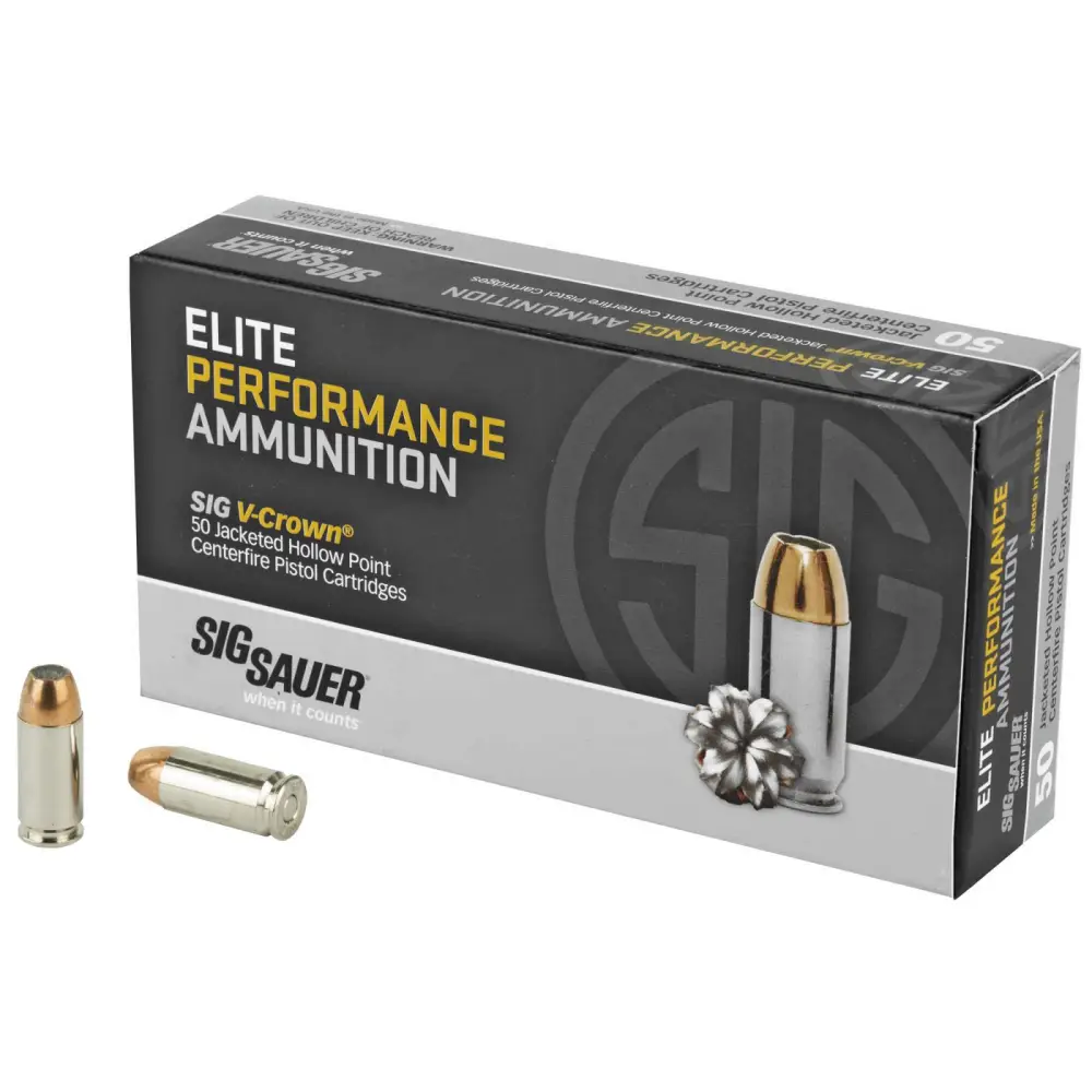 SIG SAUER V-CROWN 40S&W 165GR JHP 50RD BX