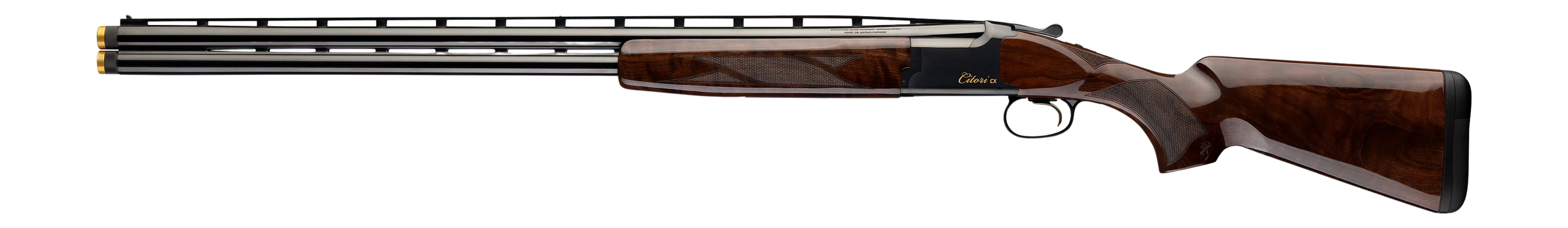 Browning 018423302 Citori CX 12 Gauge Break Open 3" 2rd 32" Polished Blued Over/Under Vent Rib Barrel, Blue Polished Steel Receiver, Fixed Gloss American Walnut Stock, Left Hand