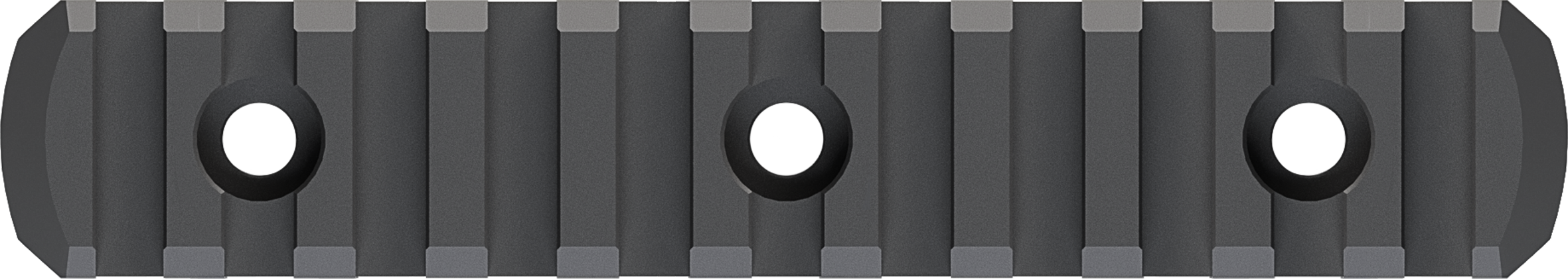 Magpul MAG593-BLK M-LOK Polymer Rail 11 Slots Black
