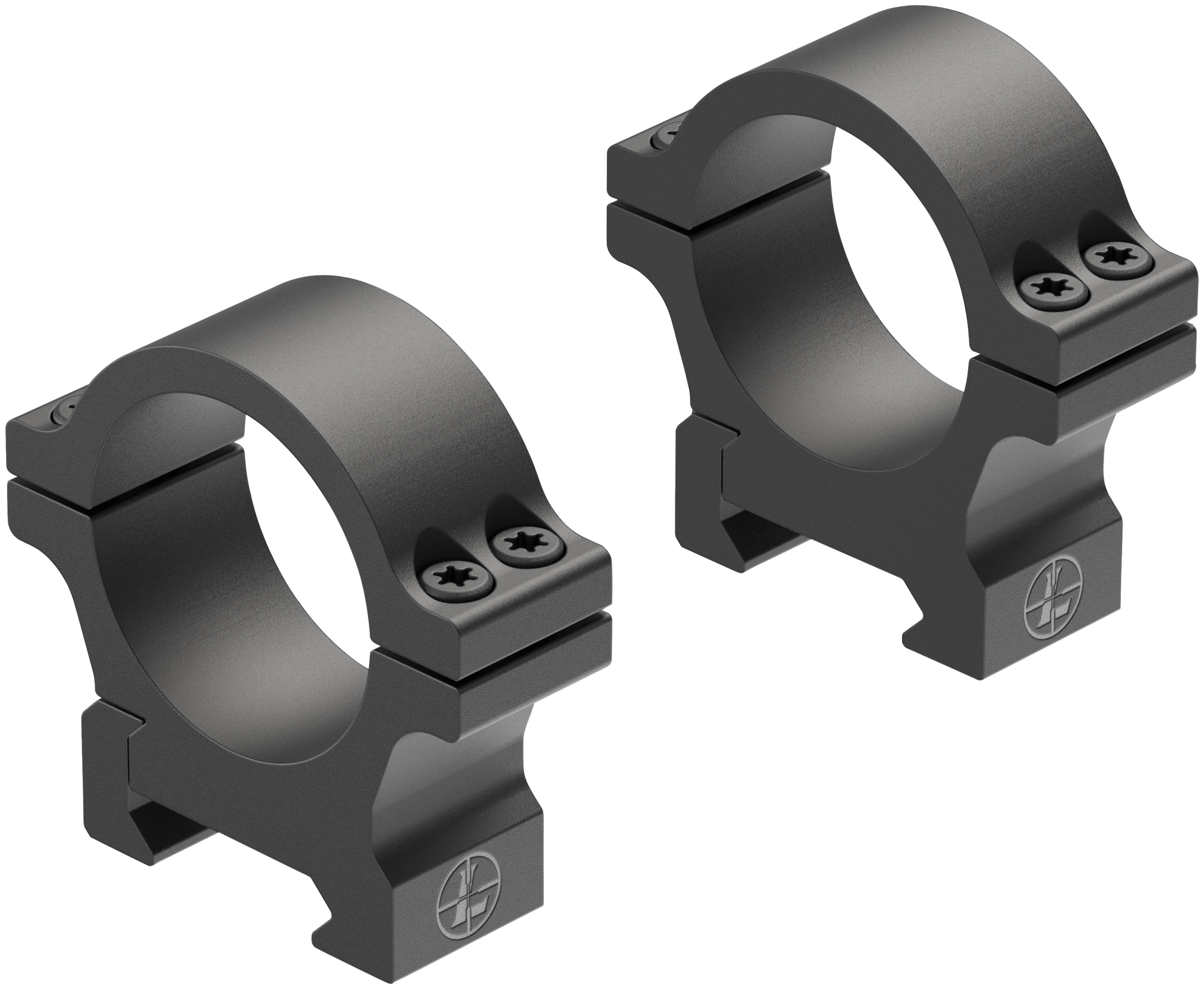 Leupold 180946 Open Range Cross-Slot  Matte Black 30mm Low