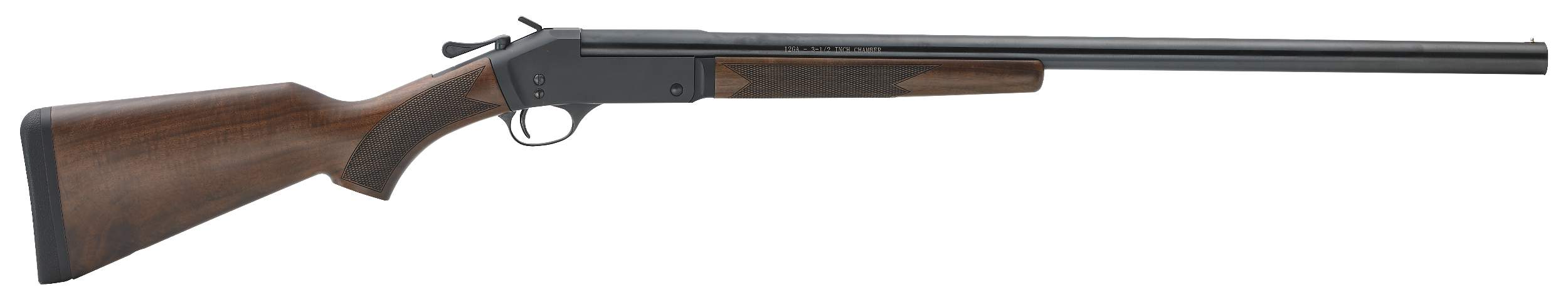 Henry H01520 Single Shot 20 Gauge with 26" Barrel, 3" Chamber, 1rd Capacity, Blued Steel Finish & American Walnut Stock Right Hand (Full Size)