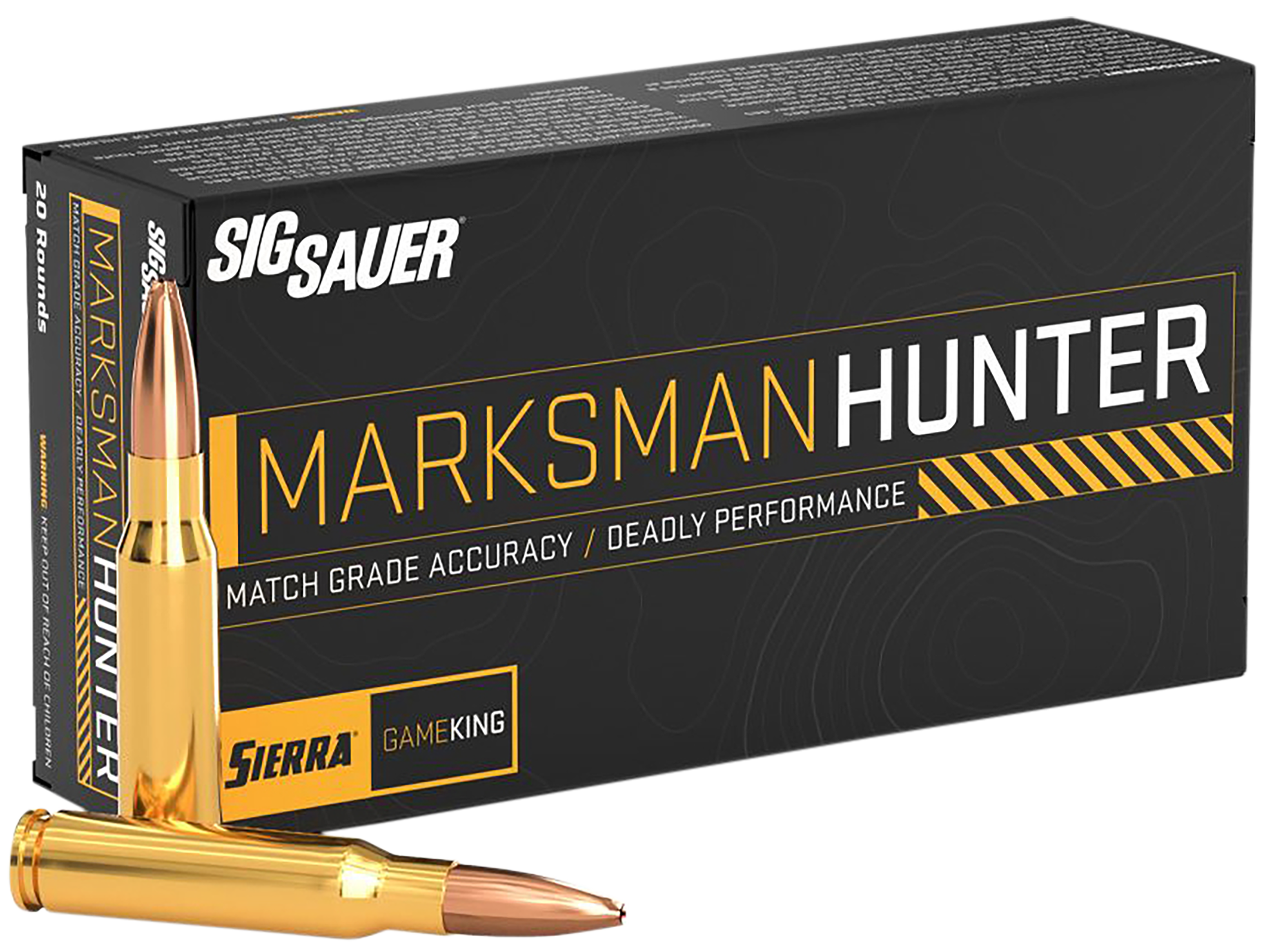 Sig Sauer E7RMGK16020 Marksman Hunter 7mmRem 160gr 20 Per Box/10 Case