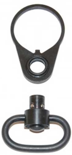 GUNTEC QD SINGLE POINT SLING ADAPTER W/QD SWIVEL BLACK