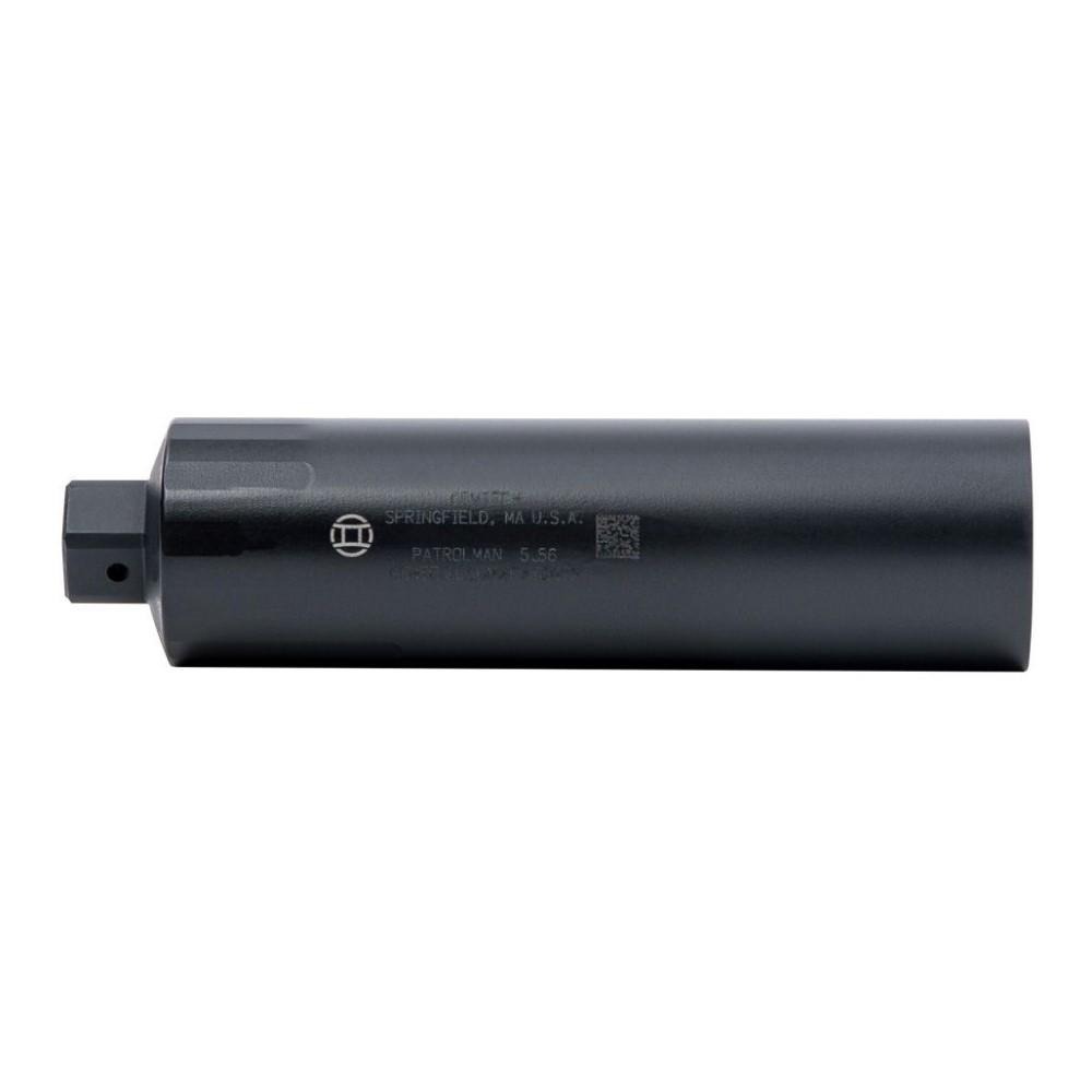 Gemtech Patrolman Suppressor 5.56 Titanium Thread Mount 1/2-28 Black USED