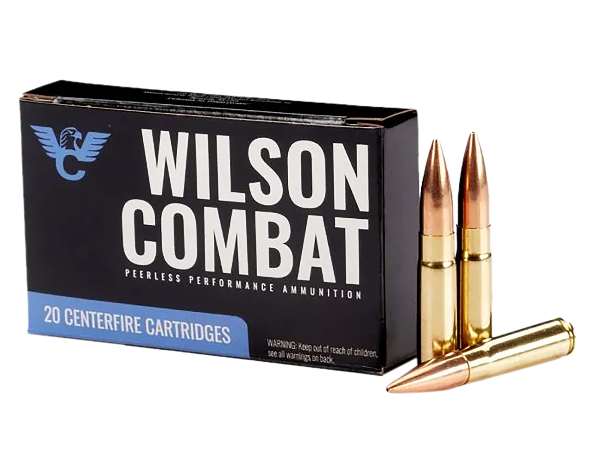 Wilson Combat A300BLK220HPBT   300Blackout 220gr Hollow Point Boat Tail 20 Per Box/10 Case