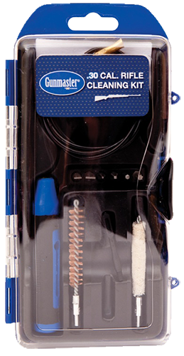 DAC GM30LR GunMaster Cleaning Kit 30 Cal Rifle/14 Pieces Black/Blue