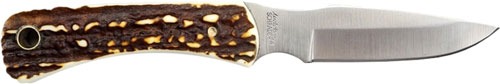UNCLE HENRY KNIFE NEXT GEN STAGLON 3.1" CAPER W/LTHR SHTH