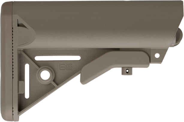 B5 Systems SOP1075 Enhanced SOPMOD Flat Dark Earth Synthetic for AR-Platform with Mil-Spec Receiver Extension (Tube Not Included)