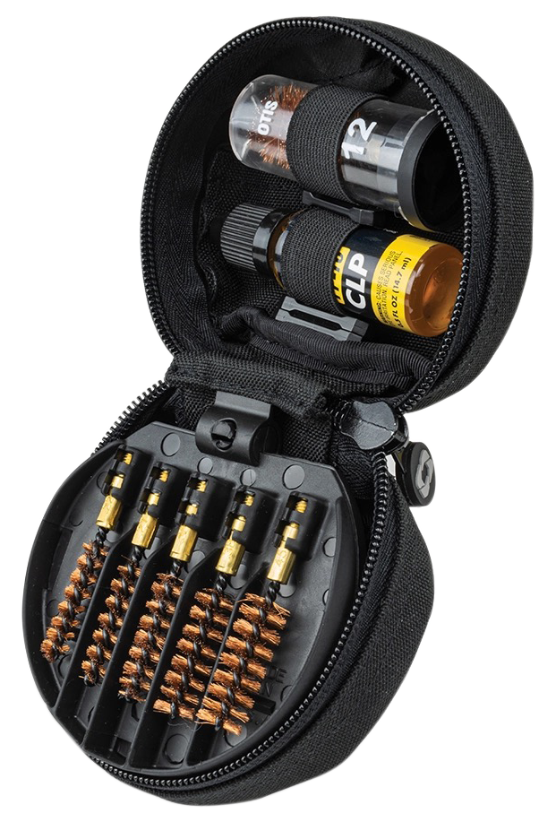Otis FG750 Tactical Cleaning System Multi-Caliber 12 Gauge/Black Compact Soft Pack Case