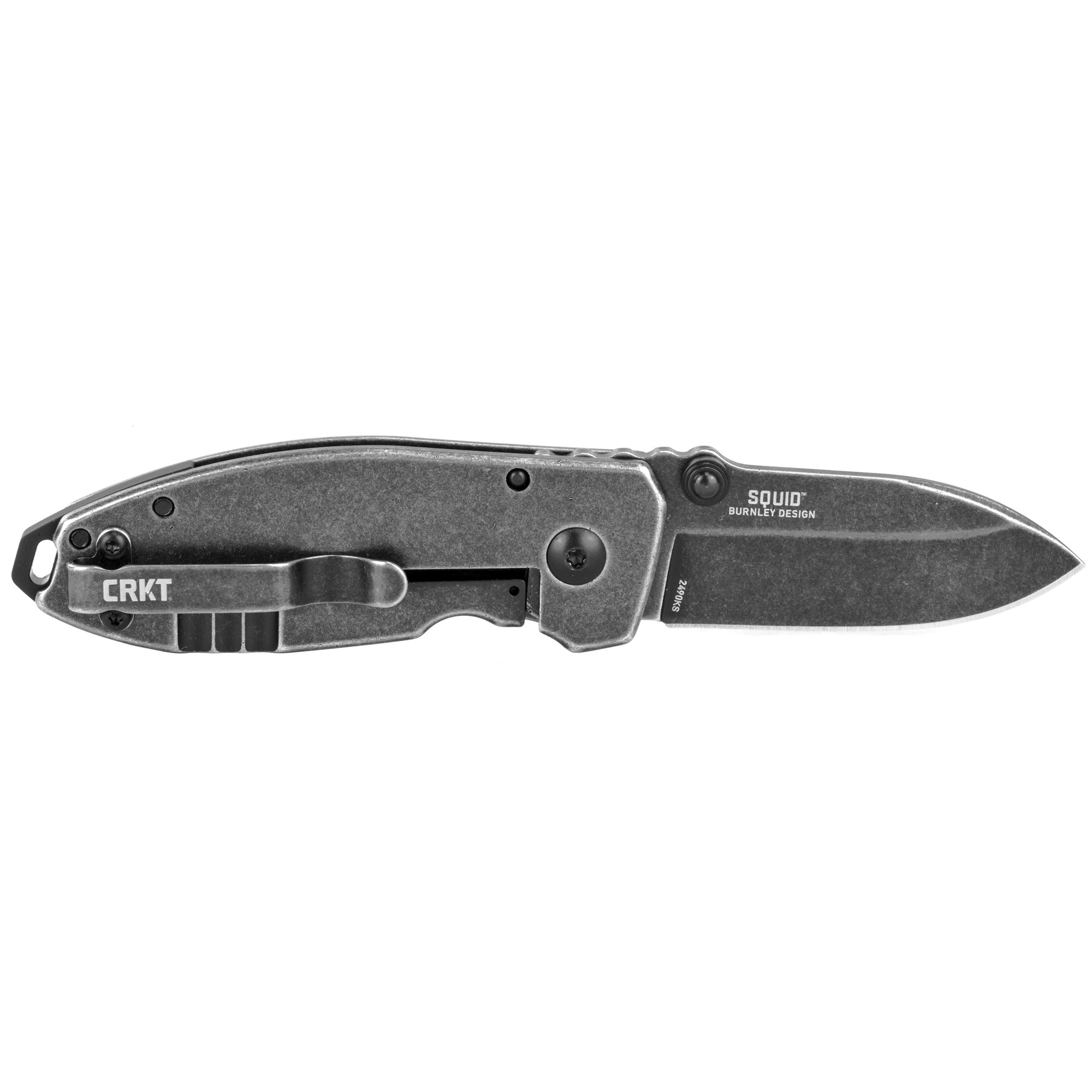CRKT SQUID BLACK STONEWASH 2.16"