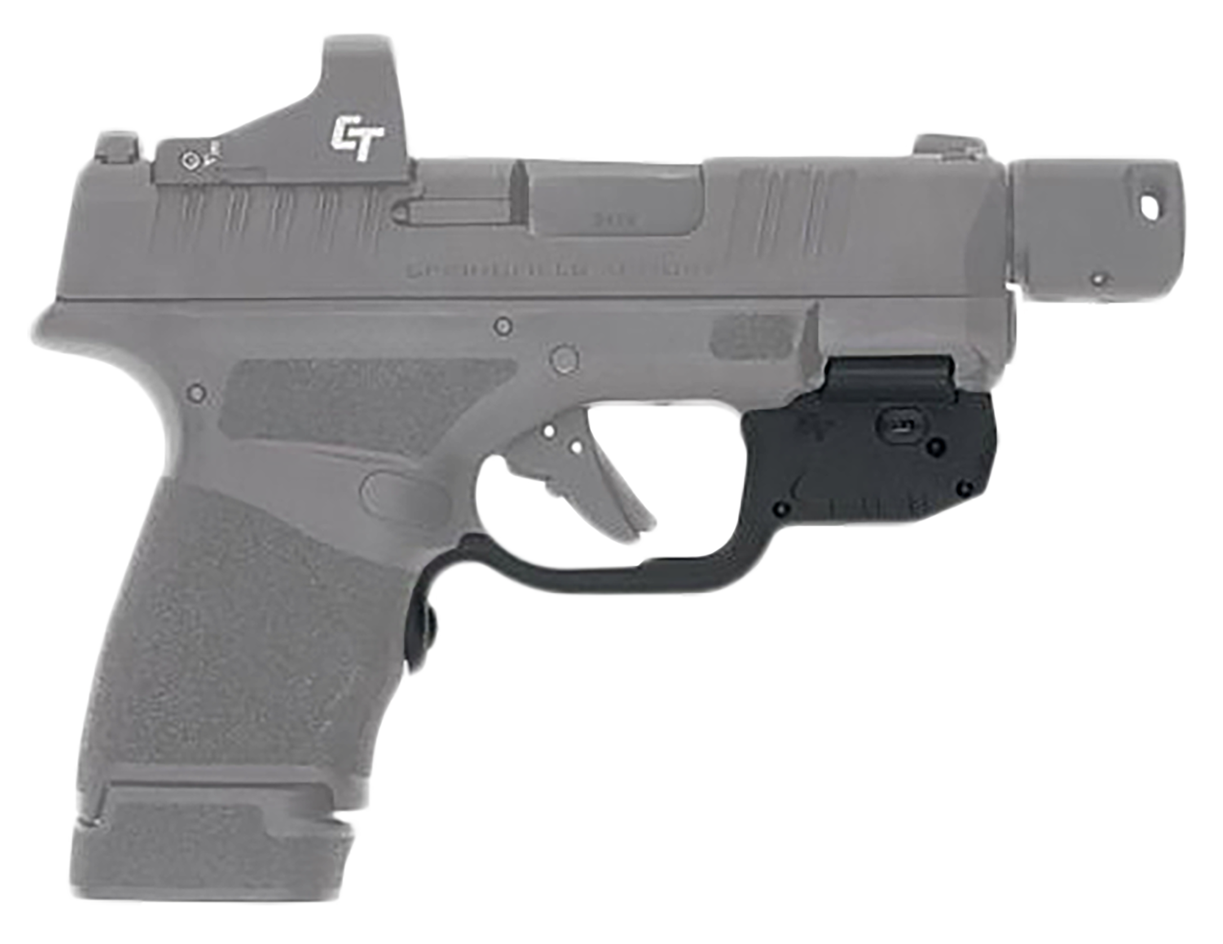 Crimson Trace 0101830 Laserguard Springfield Hellcat, Red Laser Black Polymer