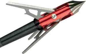 RAGE BROADHEAD 3-BLADE W/SC 100GR CHISEL TIP 1.6" CUT 3PK