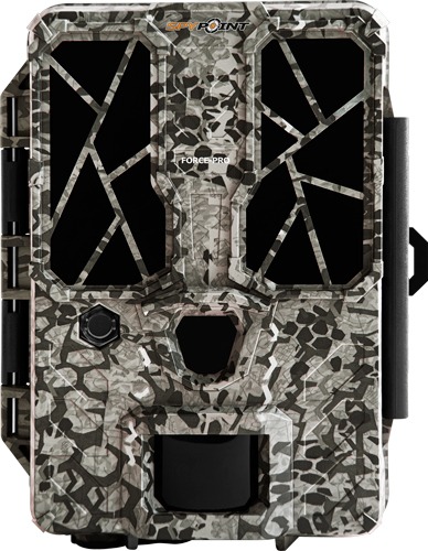 SPYPOINT TRAIL CAM FORCE PRO SOLAR 4K 30MP CAMO W/16GB CRD<