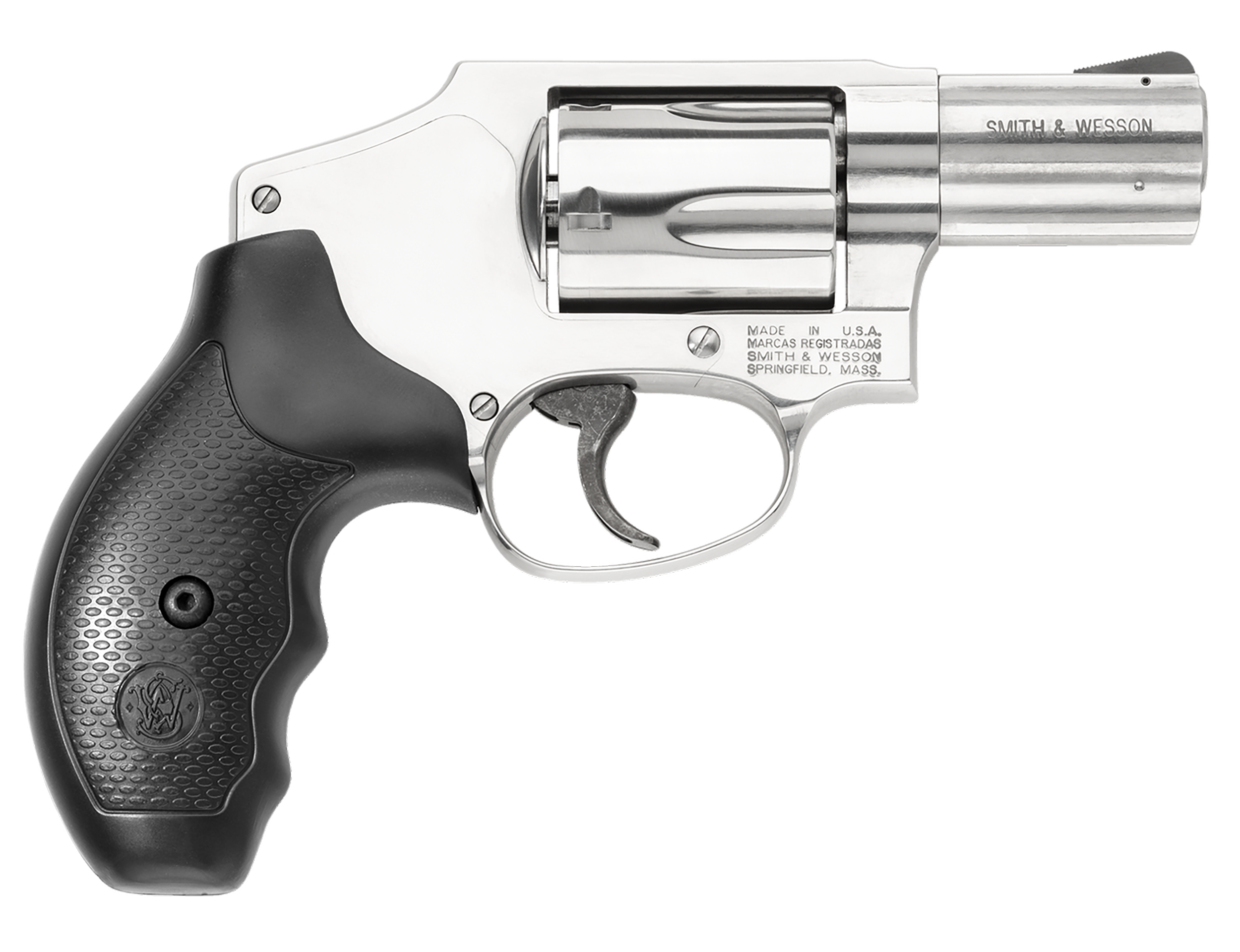 Smith & Wesson 163690 Model 640 *CA Compliant 357 Mag or 38 S&W Spl +P 5 Shot 2.12" Stainless Steel Barrel/Cylinder, Satin Stainless Steel J-Frame, Snag-free Enclosed Hammer, Internal Lock