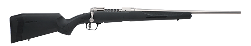 Savage Arms 57075 110 Lightweight Storm 6.5 Creedmoor 4+1 20", Matte Stainless Metal, Black Synthetic Stock