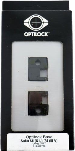 SAKO OPTILOCK BASE FOR SAKO 85/75/L461 LONG ACTION BLUED