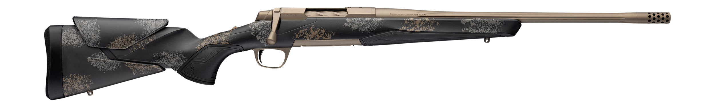 Browning 036143229 X-Bolt 2 Speed SPR HD Full Size 300 Win Mag 3+1 22" Burnt Bronze Cerakote Fluted Threaded Barrel, Burnt Bronze Cerakote Steel Drilled & Tapped Receiver, Bronze/Gray Camo Adj Vari-Te