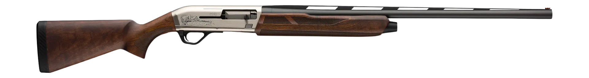 Winchester Repeating Arms 511236692 SX4 Upland Field Semi-Auto 3" 4- 2.75" Shells 28" Matte Blued Vent Rib Barrel, Engraved Matte Nickel Aluminum Alloy Receiver, Fixed Turkish Walnut Stock, Right Hand