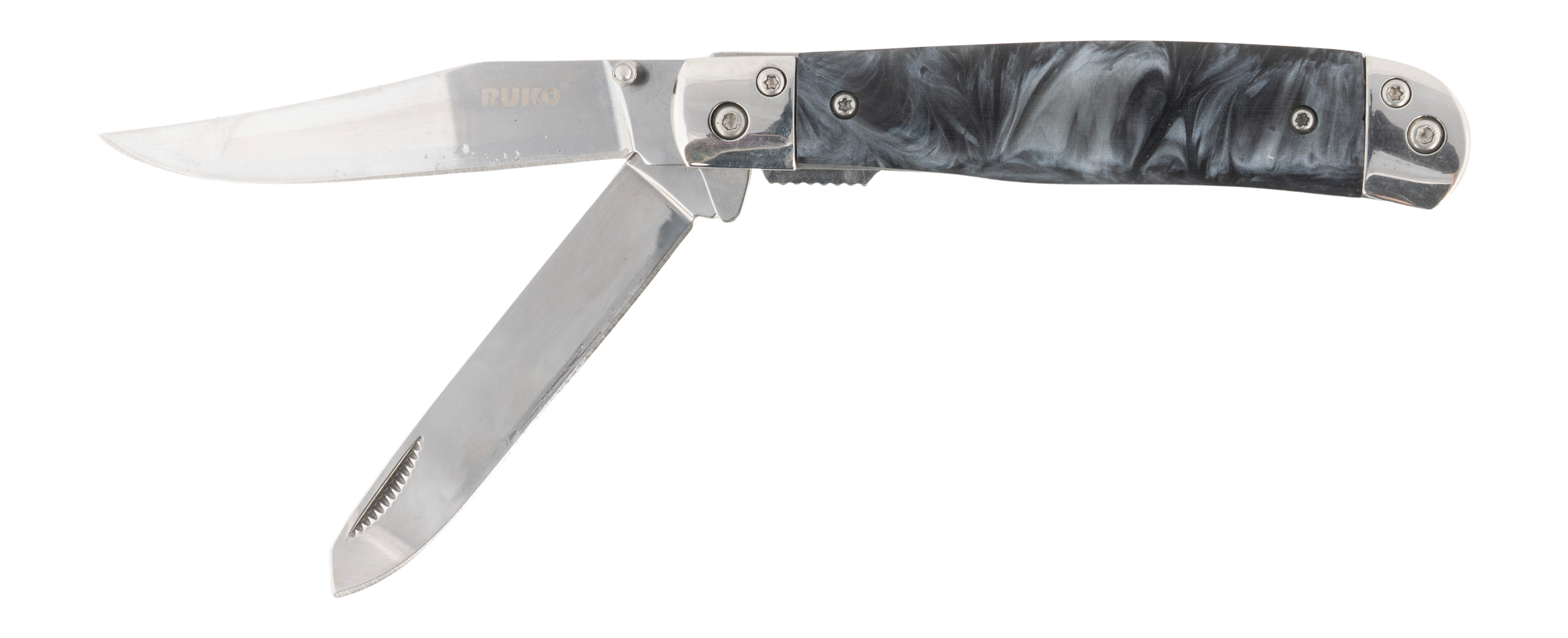 RUKO Trapper Black Pearl Folding Knife