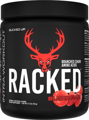 BUCKED UP POST-WORKOUT RACKED BCAA BLOOD RAZ 30 SERVINGS