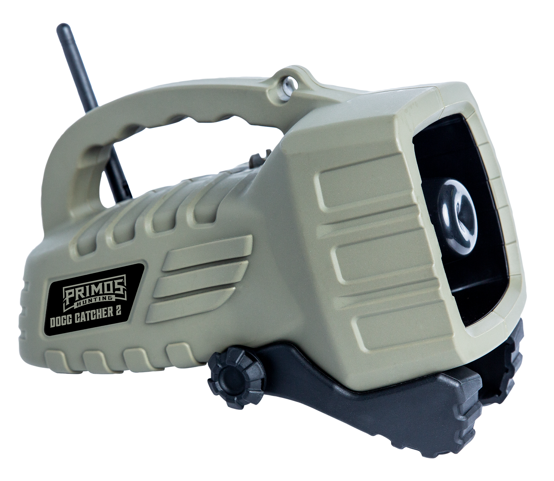 Primos 3851 Dog Catcher 2 Electronic Call Multiple Sounds Attracts Predator Attracts Multiple Features Integrated Remote Green