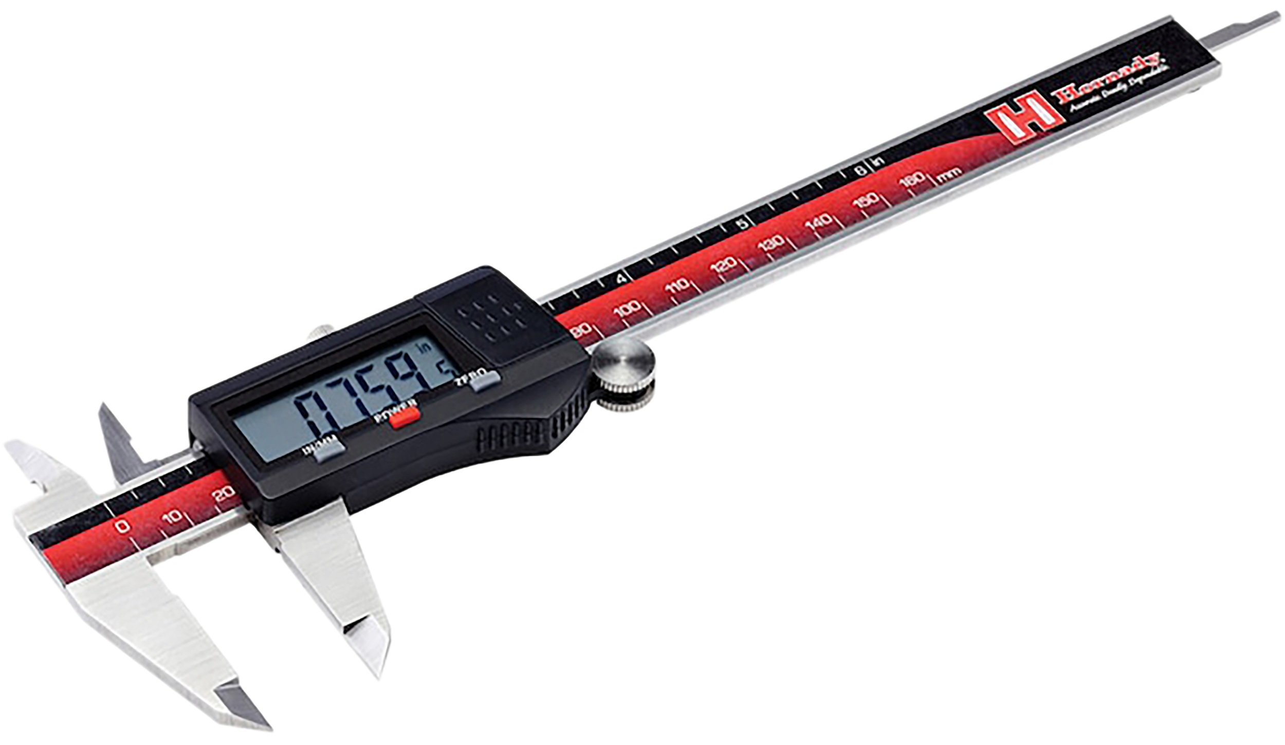 Hornady 050081 Digital Caliper UL4200 Compliant Black/Red