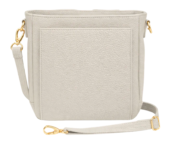 Gun Tote'n Mamas GTM-201 Mini Slim Crossbody Concealed Carry Purse Cowhide Bone