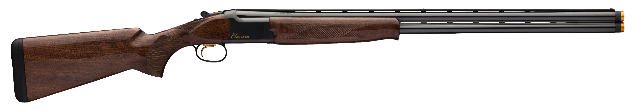 Browning 018073304 Citori CXS 12 Gauge Break Open 3" 2rd 28" Polished Blued Back-Bored Vent Rib Barrel, Polished Blued Steel Receiver, Fixed Gloss Black Walnut Wood Stock