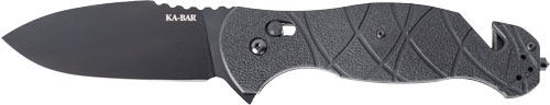 KA-BAR COYTU FOLDER 3.5" DEEP BELLY DP CROSSBAR W/CUTTER