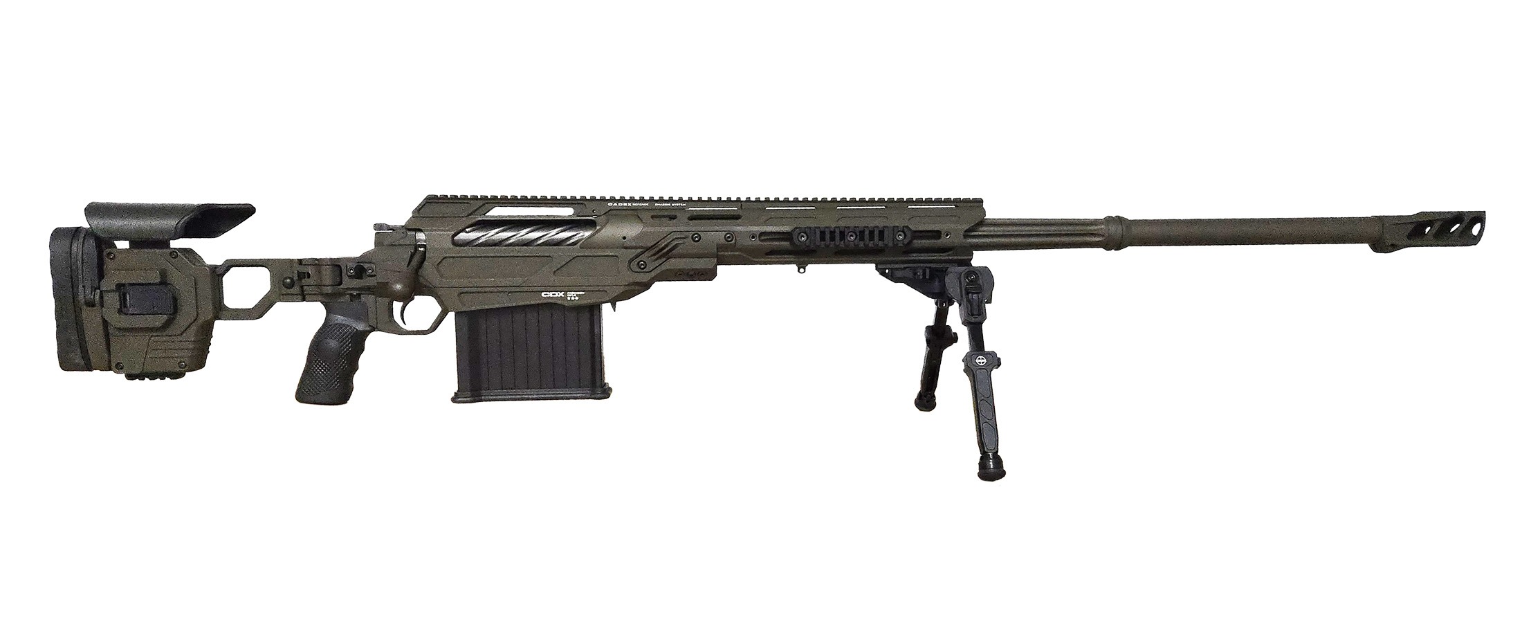 Cadex Defense CDX-50 Tremor .50 BMG 32" – 1 5RD Mag OD Green-img-0