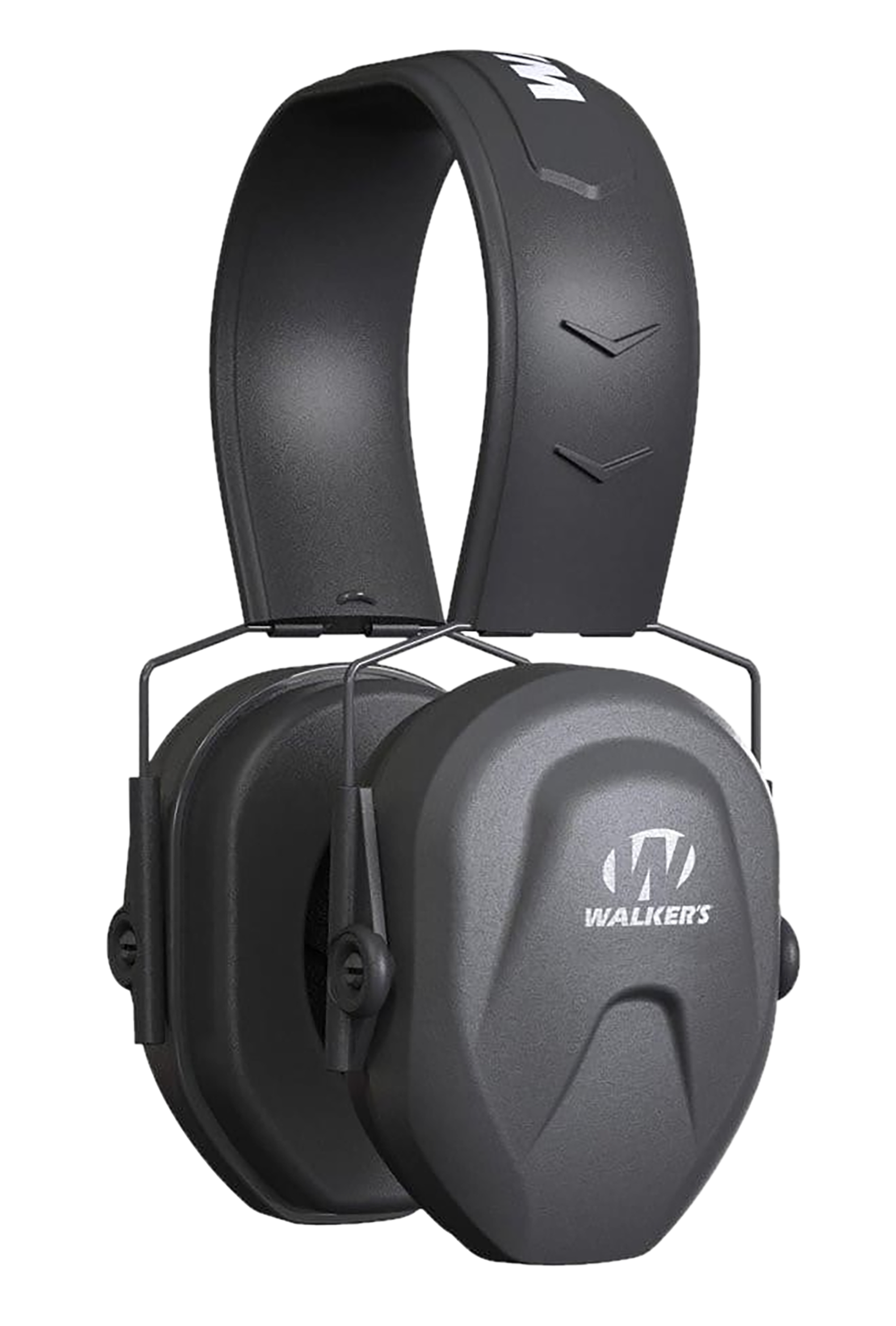 Walker's GWPCRPAS Razor Compact Passive Muff 24 dB Over the Head Black Polymer Fits Youth/Women