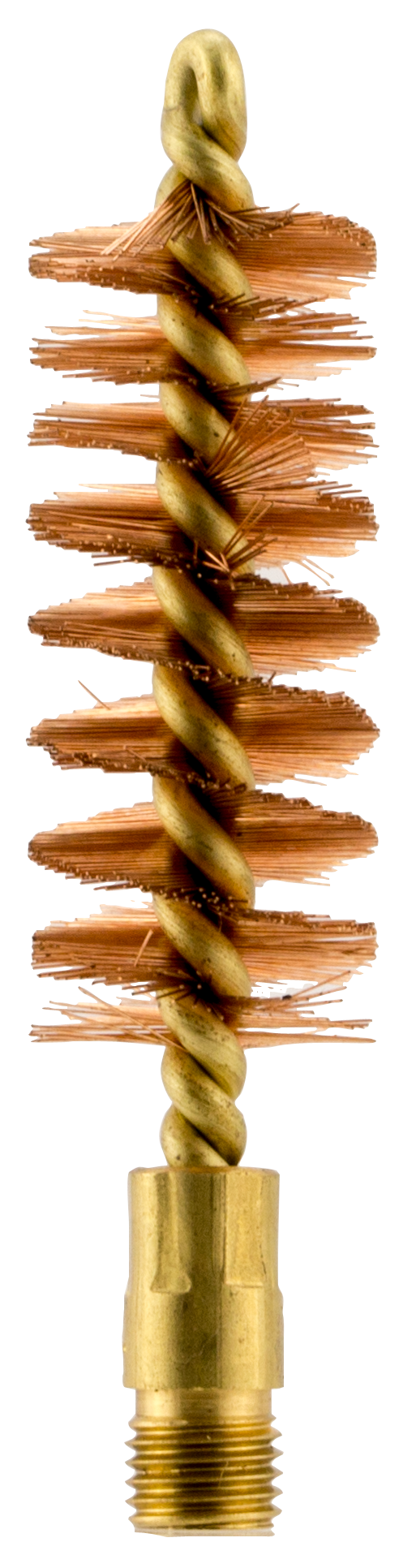 Pro-Shot 28S Bore Brush 28 Gauge Shotgun #5/16-27 Thread Bronze Bristles Looped Tip Brass Core