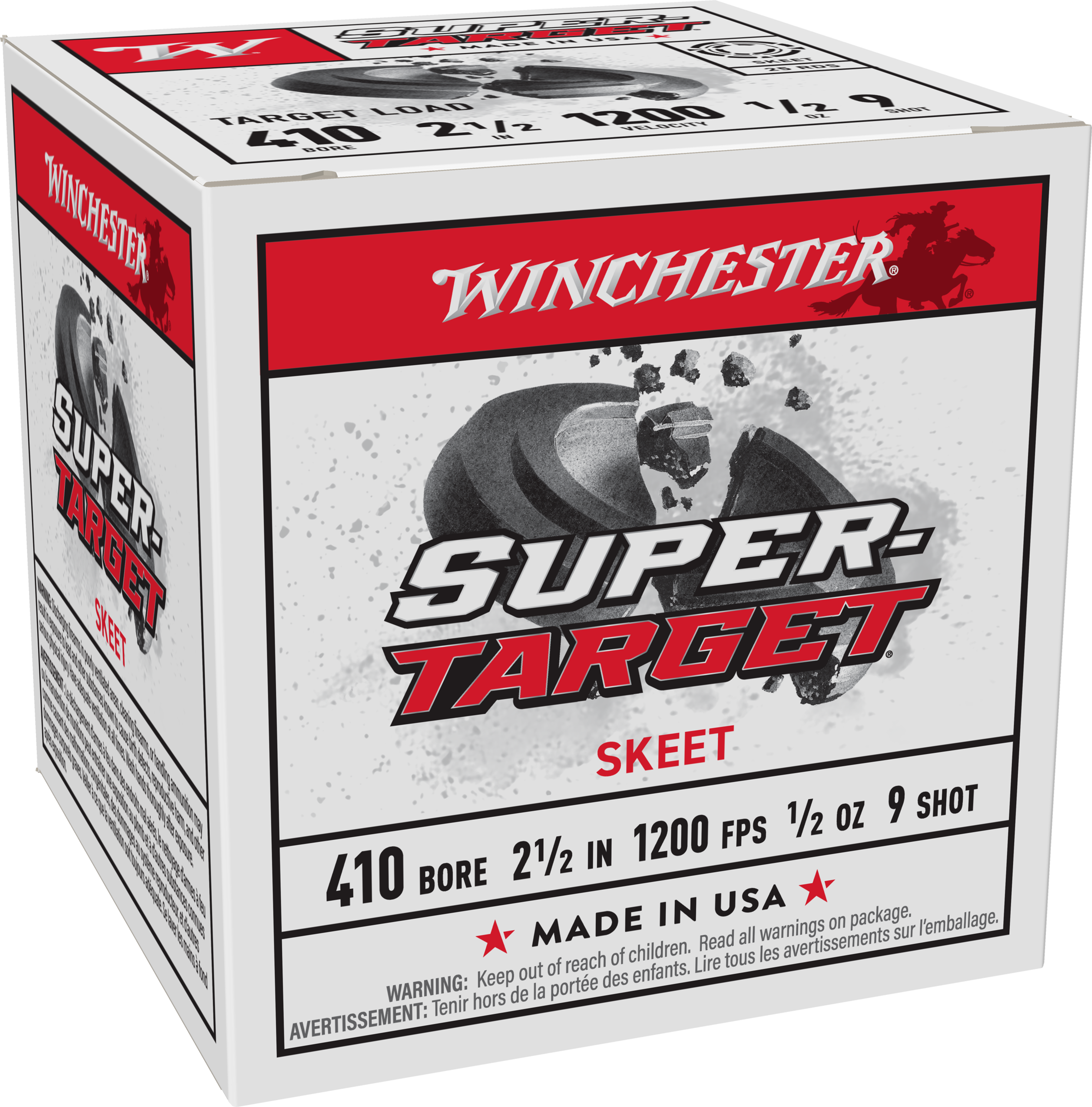 WIN TRGT419 410BORE 2-1/2" 1/2OZ 9 25/10