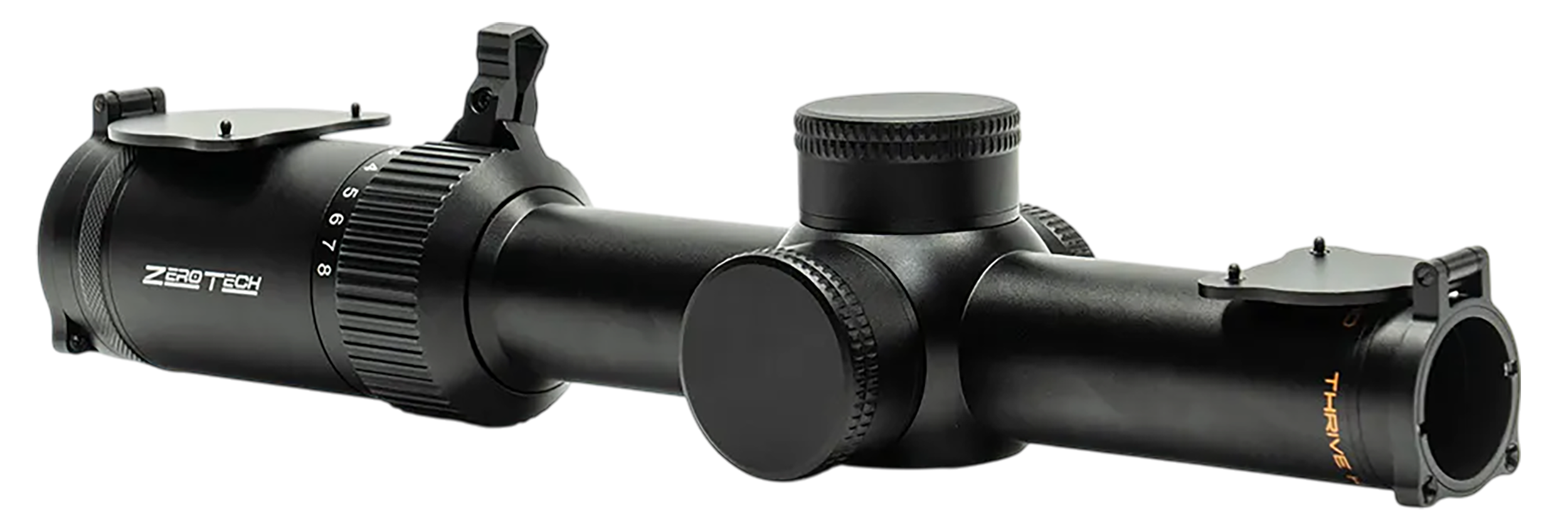 Zero Tech Optics TH1824G-IR Thrive HD Black 1-8x24mm, 30mm Tube Illuminated G4 Reticle