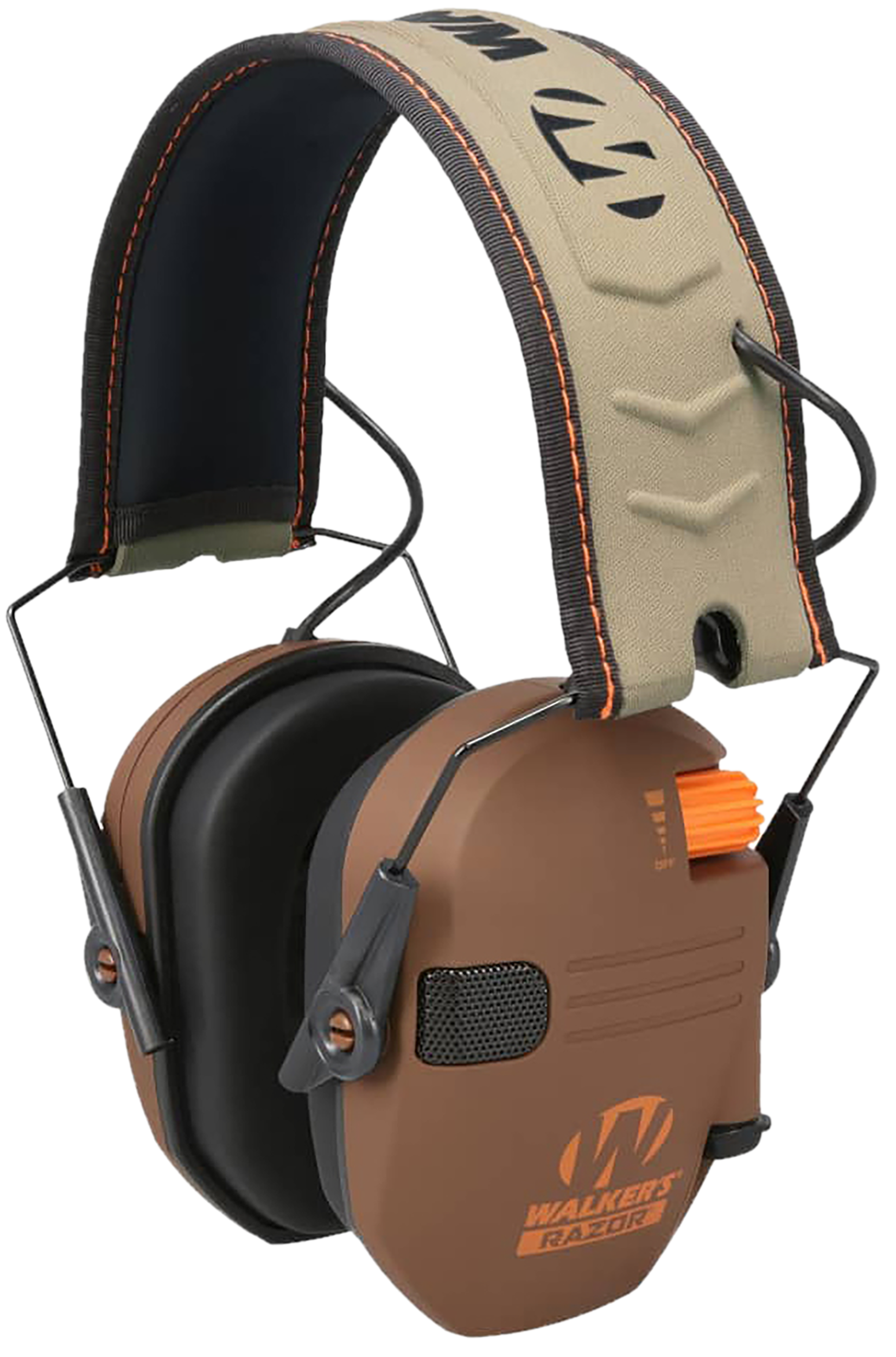 Walker's GWPRSEMLEB Razor Slim Electronic Muff 23 dB Over the Head