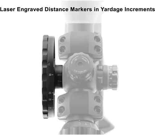 UTG SIDE PRALLAX WHEEL ADD-ON FOR BUGBUSTER SCOPES BLACK